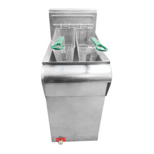 Freidora de Papas de 2 Canastas a Gas