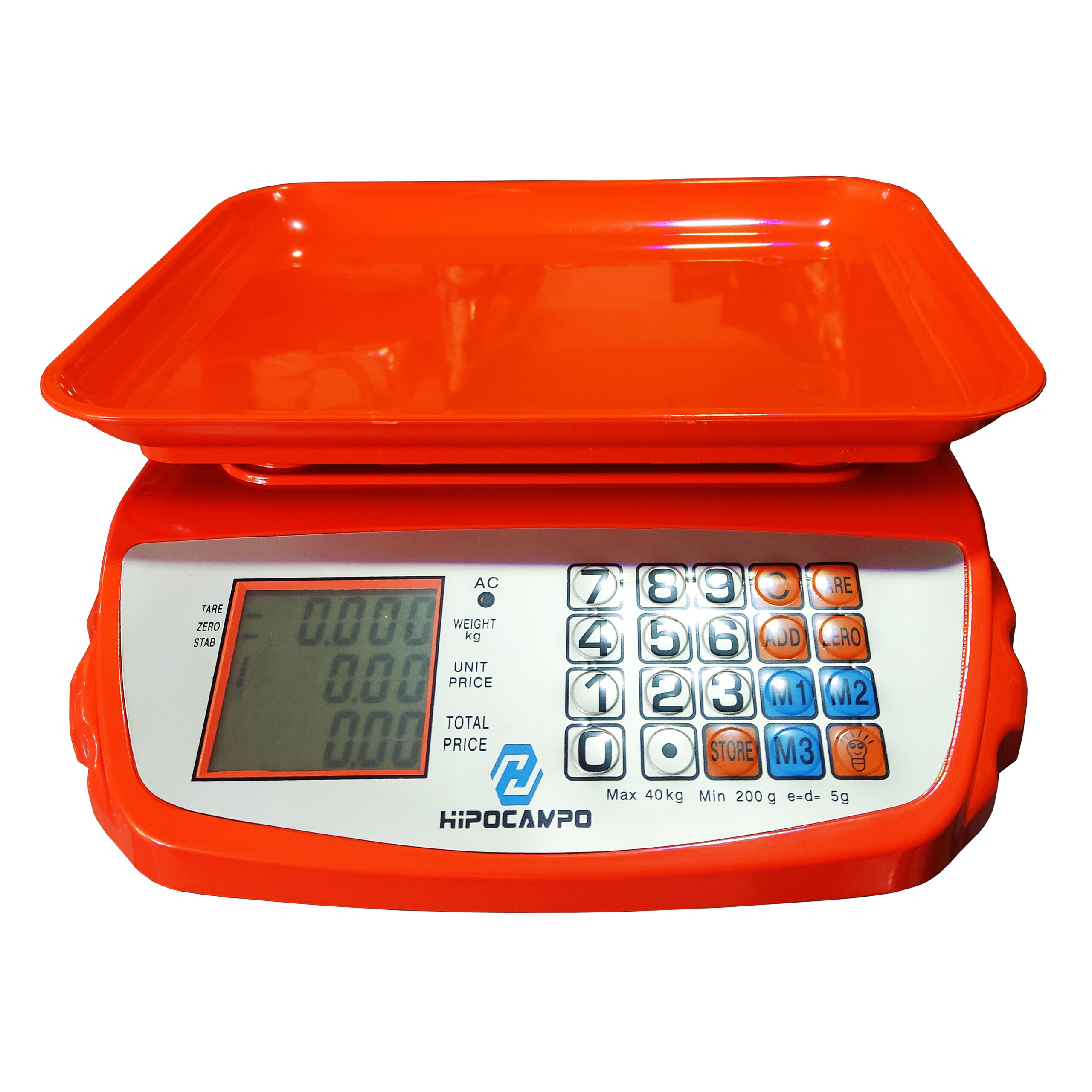 Balanza Digital Recargable 30 kg HIPOCAMPO
