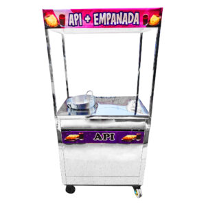 Carrito de Api mas Empanada